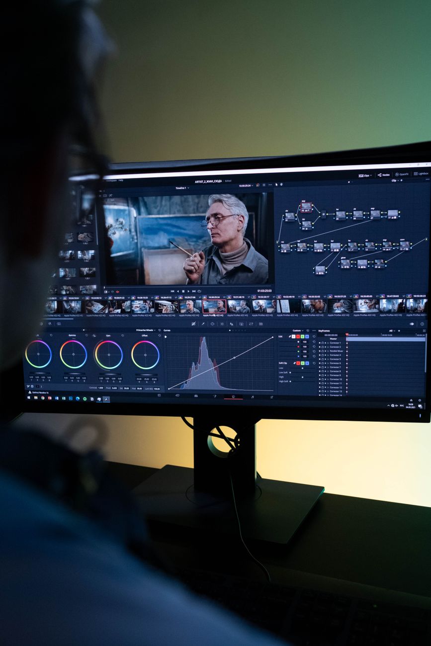 Video grading post production